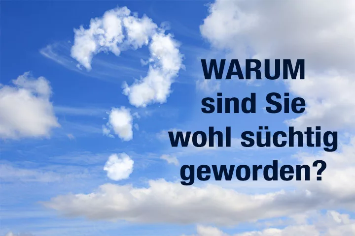 Fragezeichen aus Wolken